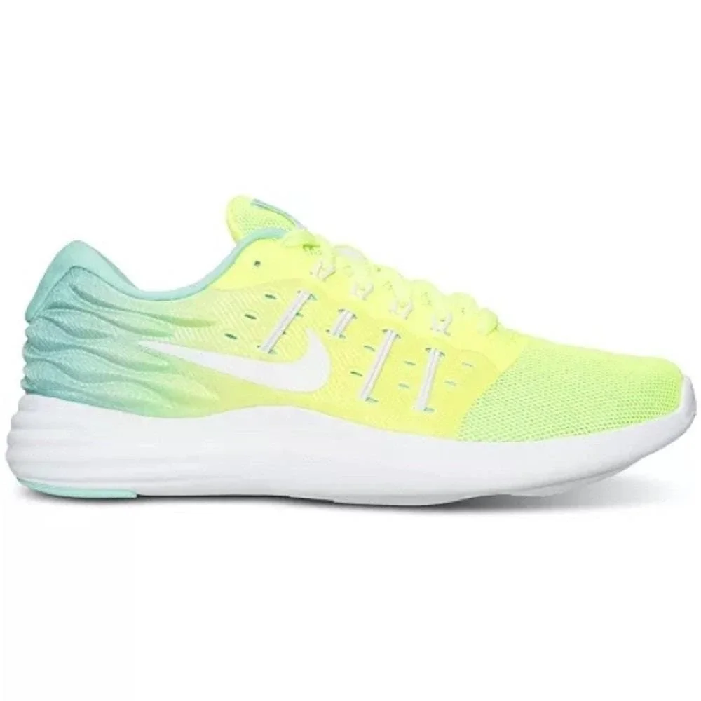 Nike Lunarstelos Womens Running‎ Shoes Volt Yellow Teal 844736-700
